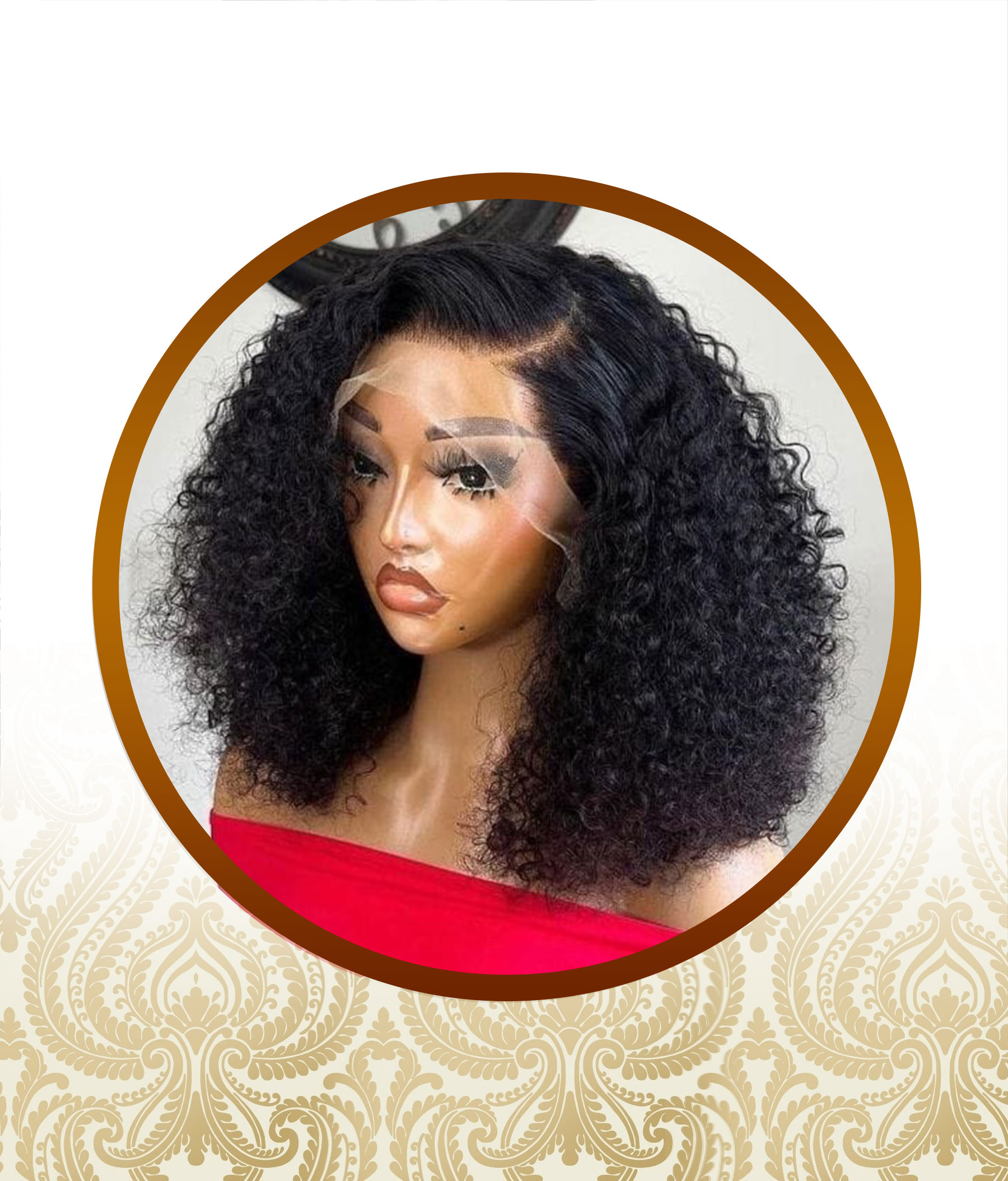 16 Double Drawn Cambodian Curls 13x4 Lace Frontal Unit