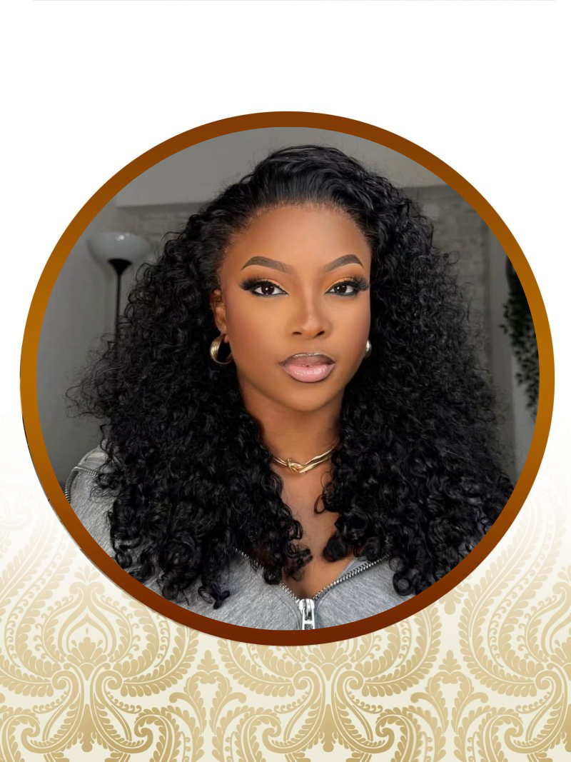 20" Burmese Luxury Glueless 5x5  Wear and Go S.S.D Peruca Curly Unit