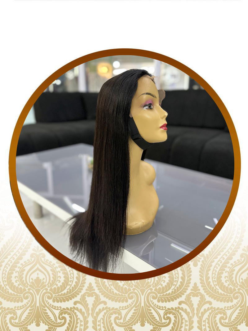 26" Exotic Straight Single-Drawn Full HD Lace Frontal Unit